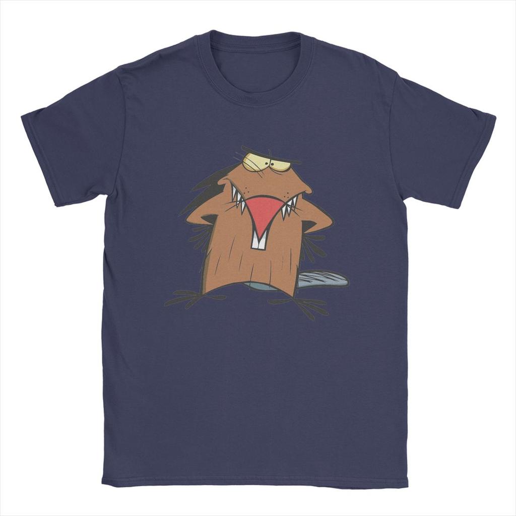 Винтажная футболка Angry Beavers для мужчин, с круглым вырезом, 100% хлопок, футболки с коротким рукавом, идея для подарка, топы