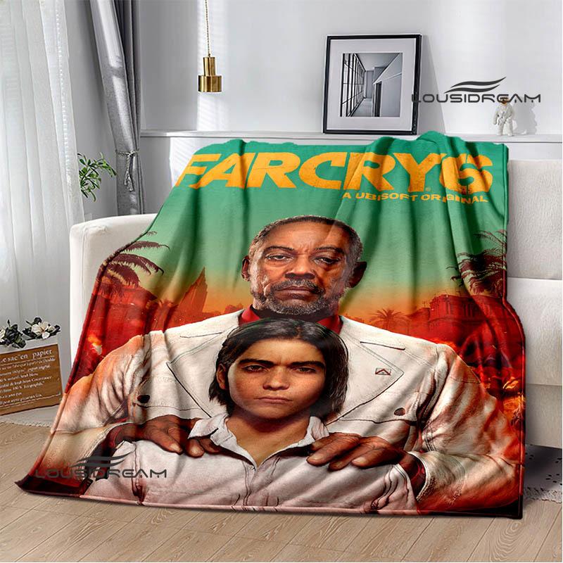 3D Игра Farcry Мультяшные напечатанные одеяла Фланелевое Теплое одеяло мягкое и удобное одеяло одеяла для пикника подарок на день рождения