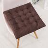 Seat Cushion Straps Design Square Chair Cushion Strong Resilience Seat Pad for