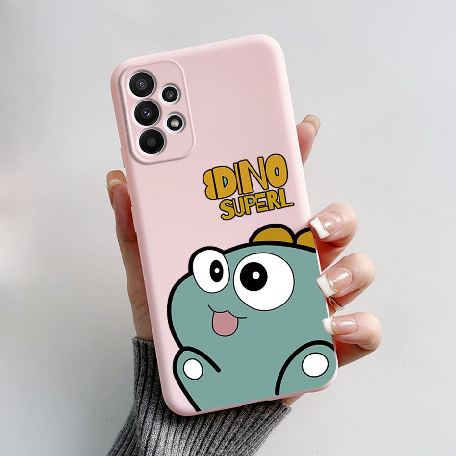 For Samsung Galaxy A53 5G Case Cover SM-A536B Stylish Painted Silicone Soft Protector Cover For Samsung A23 A33 A73 5G A 53 Capa