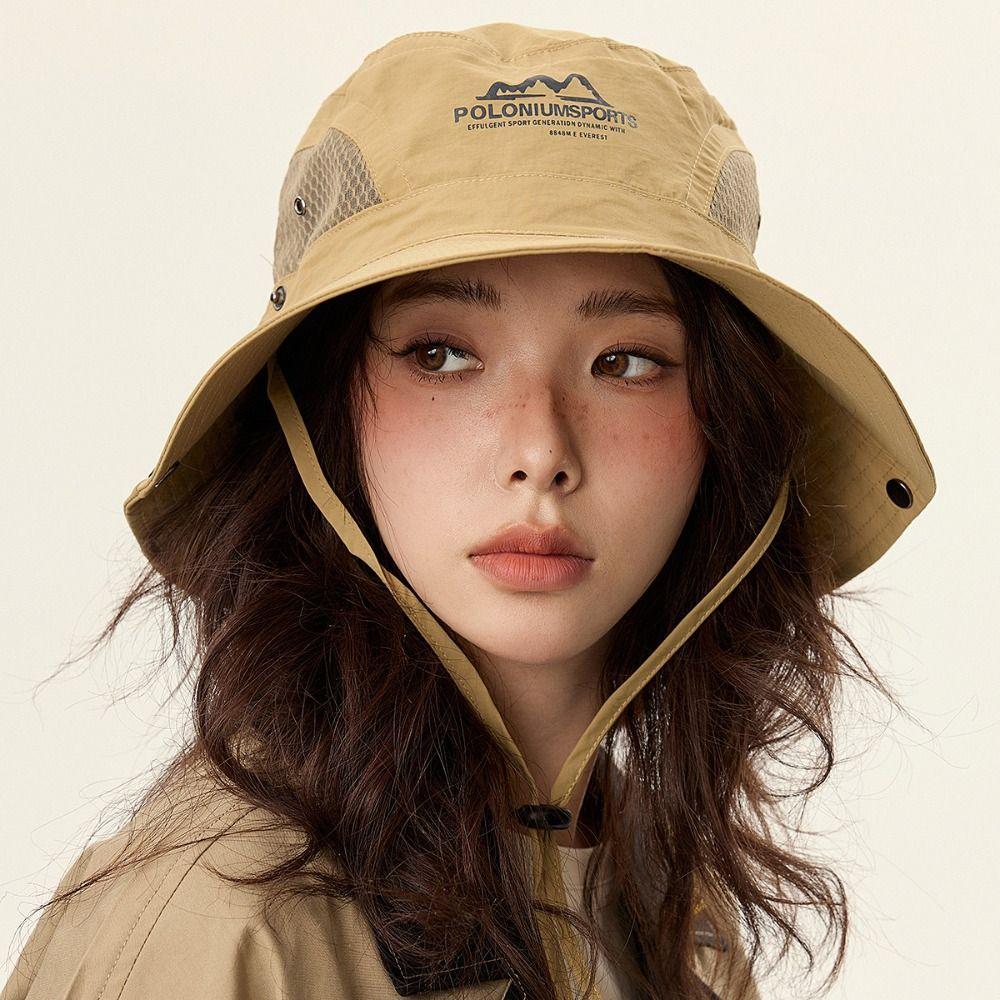 Quick-dry Bucket Hat Sun Protection Mountaineering Caps Fashion Fisherman Cap Camping Hiking