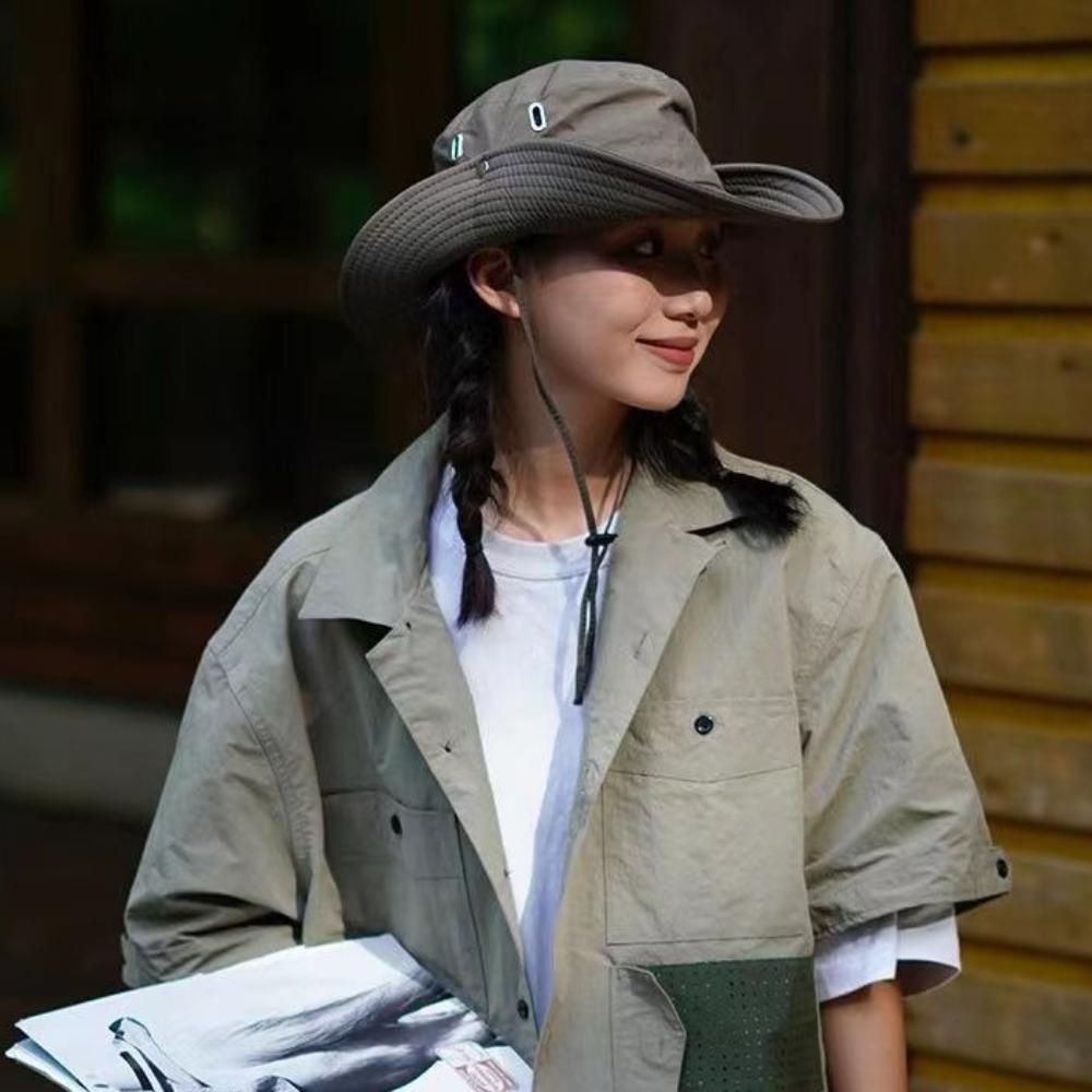 Анти-УФ Рыболовная Кепка Модная Шляпа от Солнца Модная Рыбацкая Шляпа Лето