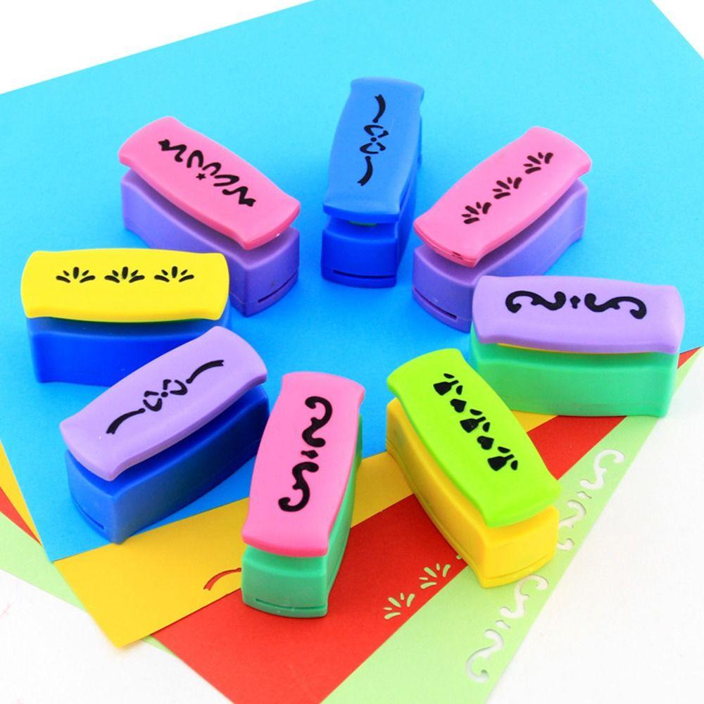 Paper Cutter Decorative Border Embossing Punch DIY Scrapbooking Fancy Border Punch S Flower Design