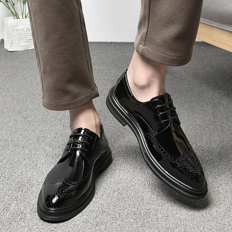 Новые мужские модельные кожаные туфли, роскошные модные свадебные туфли для жениха, мужские оксфорды в итальянском стиле