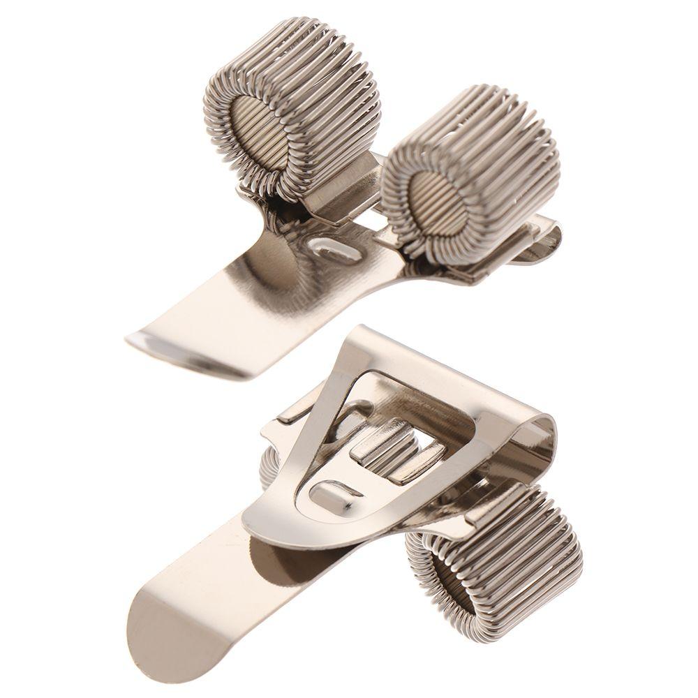 Канцелярские товары Трехсекционный Портативный Двойное отверстие Металлический Держатель для карандашей Одинарное отверстие Пружинный Зажим для ручки