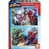 Puzzle Spider-Man - EDUCA - 2x48 Pièces - Pour Enfants Dès 4 Ans - Dessins Animés Et BD