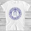 Buddha T Shirt Vintage Yoga Buddhist Namaste Wisdom Lotus Cool Gift Tee M111