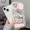 Mobile Phone Cases for iPhone 11 13 XR 15 Pro Max 12 14 Pro Max Case iPhone 16 7 Plus 8 Plus XS Max Cartoon Pattern Anti-drop Protection Shockproof