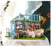 (t-FREAK) Dollhouse DIY Kit Set Miniature ROSE GARDEN TEA HOUSE (A-068)