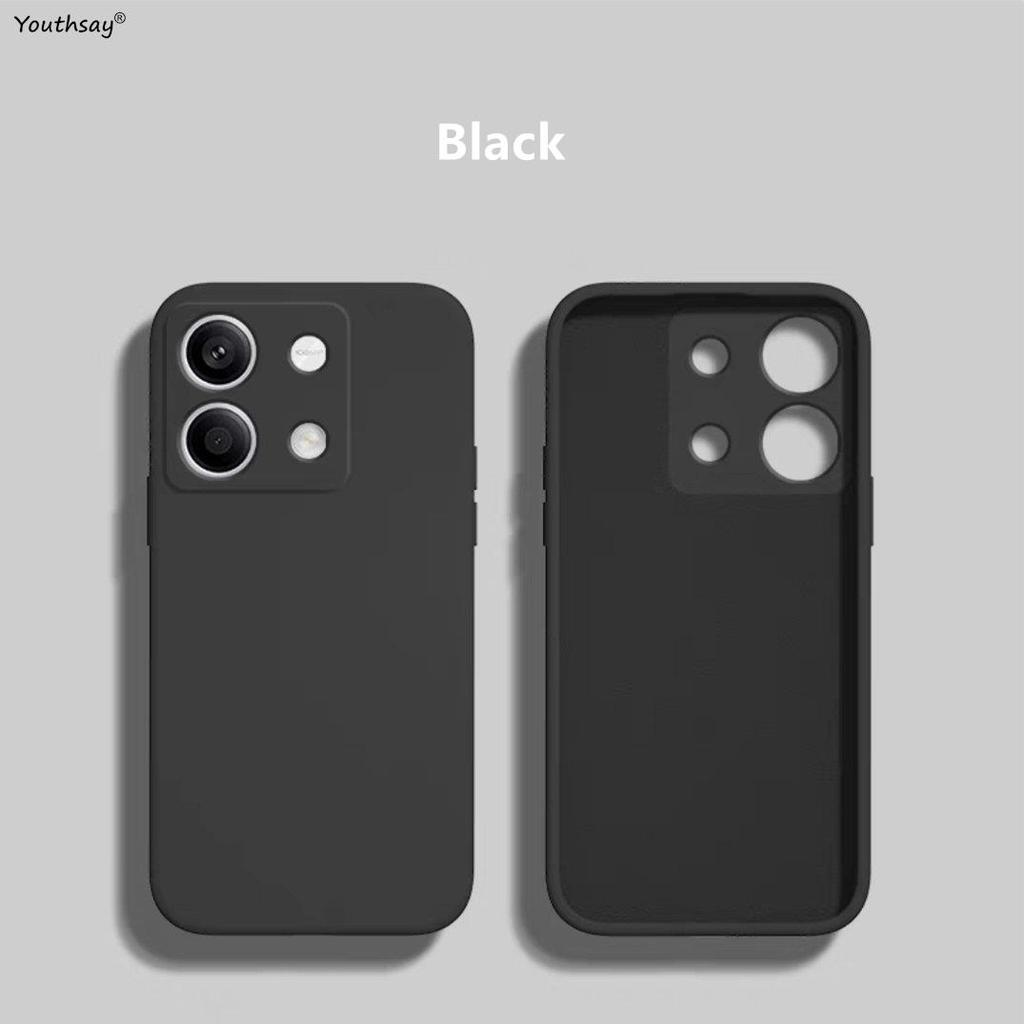 Чехол для Poco M6 Pro для Xiaomi Poco M6 Pro Fundas Coque, мягкий оригинальный жидкий силиконовый чехол для камеры, полное покрытие, задний чехол Poco M6 Pro