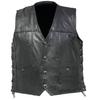 American Riding Vest+leather Vest+men's Leather Waistcoat+clean Sheepskin Vest