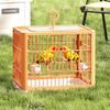 Comfortable Villa Bird Cage for Indoor Outdoor Generous Living Area for Pet Birds Large Breathable Birdcage for Parrot