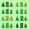 24Pcs Christmas Crafts For Kids - Diy Xmas Tree Ornaments With Sticker Kits - Set For Holiday Decorations, Party Favors