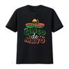 Футболка Cinco De Mayo для женщин Сомбреро Летняя Мексиканская Фиеста Отпускные Топы винтажный Стиранный Универсальный Эластичный уличный стиль Мягкий