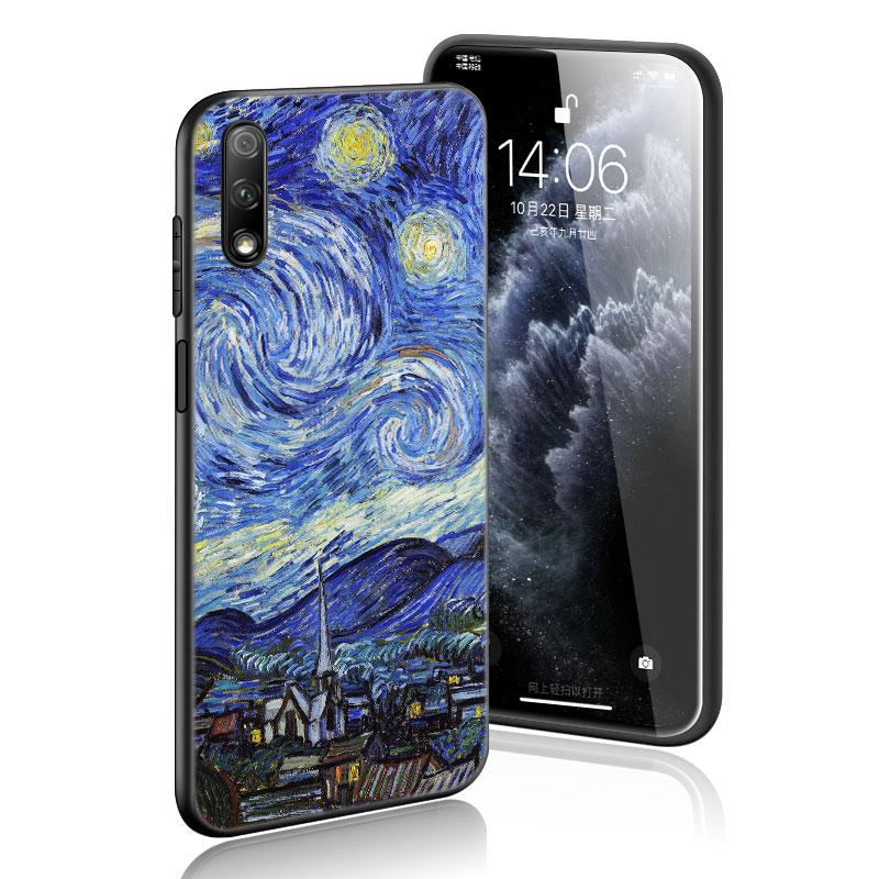 Van Gogh Starry Sky Art Case For Huawei Honor 10X Lite 7A 8A 9X 20 Pro 7S 8C 8S 8X 9A 9C 10i 20i 30i 20E 20S 8 10 Lite Cover