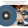 3pcs 75mm/3 Inch Flat Flap Discs Grinding Wheels Mini Angle Grinder Sanding Discs for Metal Wood Polishing Cutting Accessories