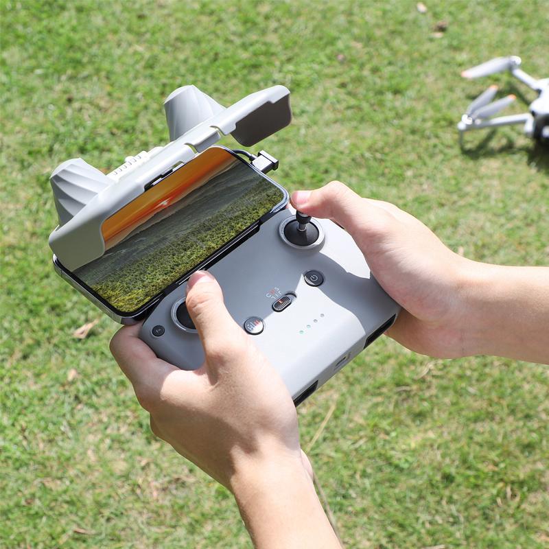 Sunnylife 2 in 1 Sun Hood Protector RC-N2/RC-N1 Remote Control Cover Shell Sunshade for DJI Air 3 Mini 4 Pro Drones Accessory