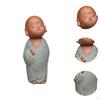 Little Monk Statue ,Monk Ornament ,Craft ,Desk Figure Buddha Sculpture for Bedroom ,Office