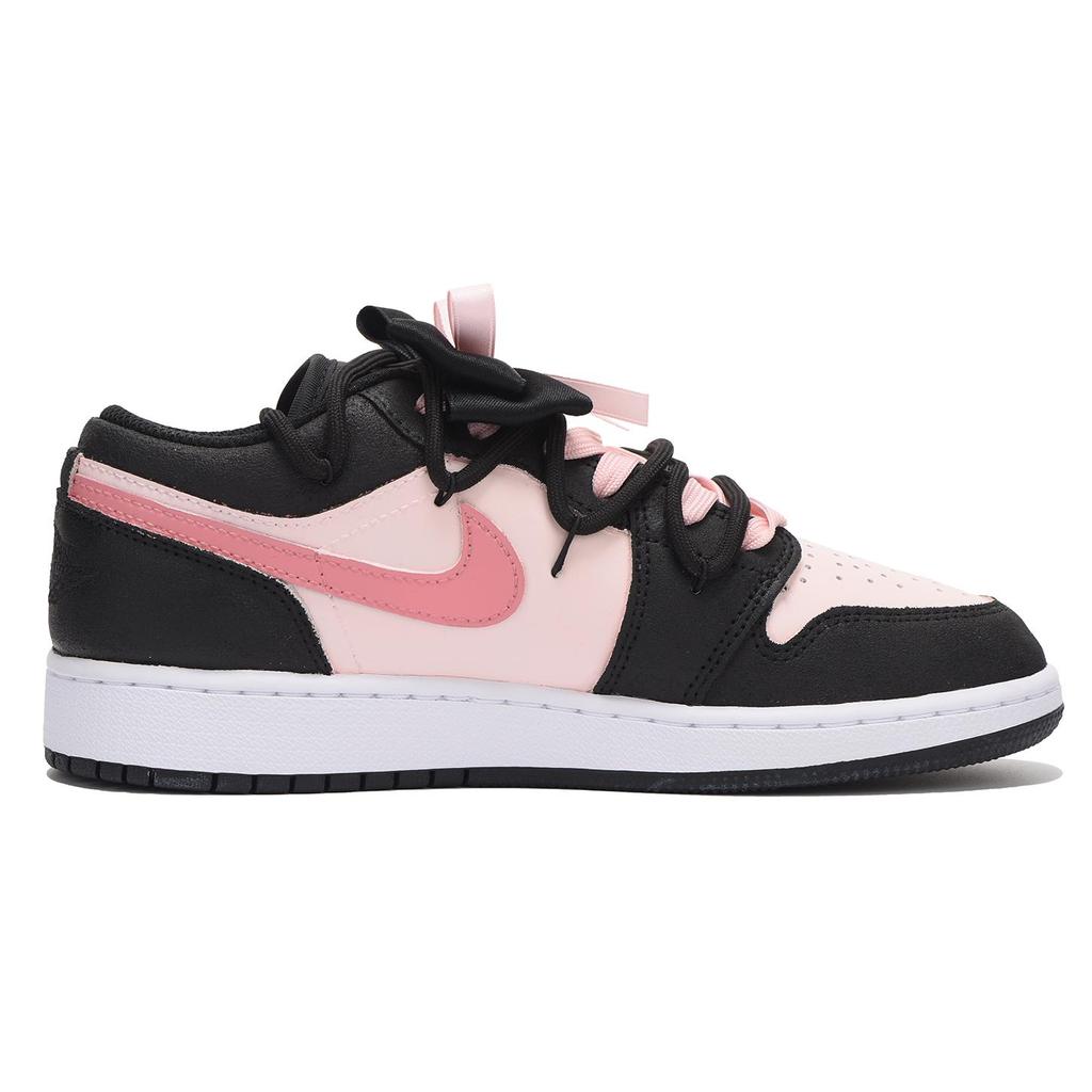 Jordan Air Jordan 1 Low Винтажные Баскетбольные Кроссовки Женские Черно-Розовые DX4374-008(Команда59-)