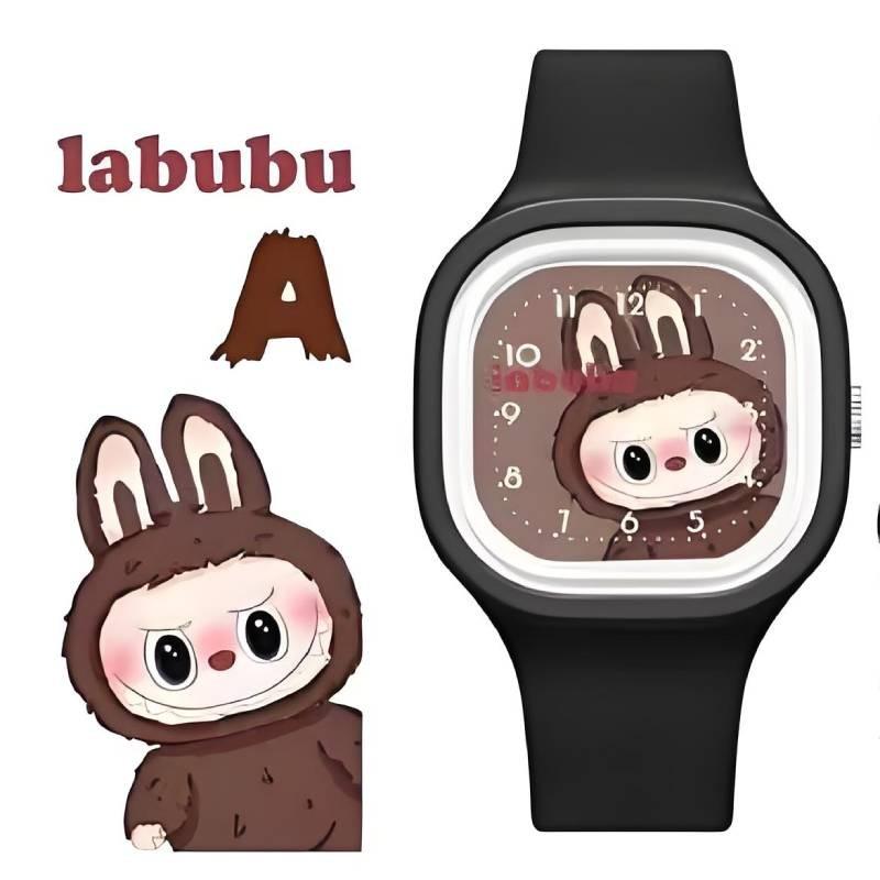 Модные детские часы с мультяшным дизайном Bubble Mart, высококачественный мягкий силиконовый ремешок-желе