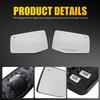 Front Left Right Heated Mirror Glass Clear W/Blind Spot For CHEVY GMC -2024