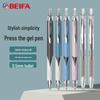 Beifa Morandi Gel Pens Set (12 Pieces, 0.5mm, Bullet Head, Student Exam & Signature)