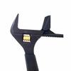 Fujiya Pipe Lance Adjustable Wrench, Black and Gold with Grip, FLP-38-BG