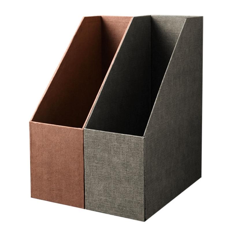 Экологичный вертикальный настольный держатель для файлов, наклонный держатель для книг, DIY индексные вкладки, персонализированный держатель для файлов для школы, дома