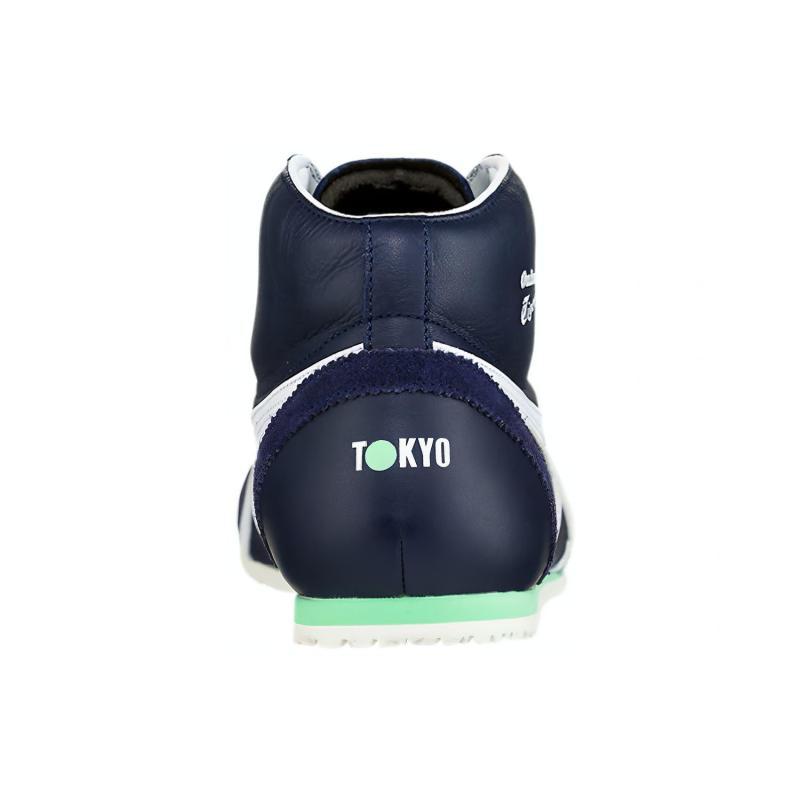ONITSUKA TIGER Кроссовки Mexico Mid Runner 'Темно-синий Белый Зеленый' 1183A335-401