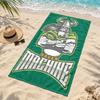 Canberra United Microfiber Beach Towel Quick Dry Sand Free Lightweight Beach Towels for Travel Swimming Camping