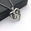 Мода Любовь Подарок на День Святого Валентина Подвеска Ювелирное изделие Сердцевидное Изысканное Простое Ожерелье