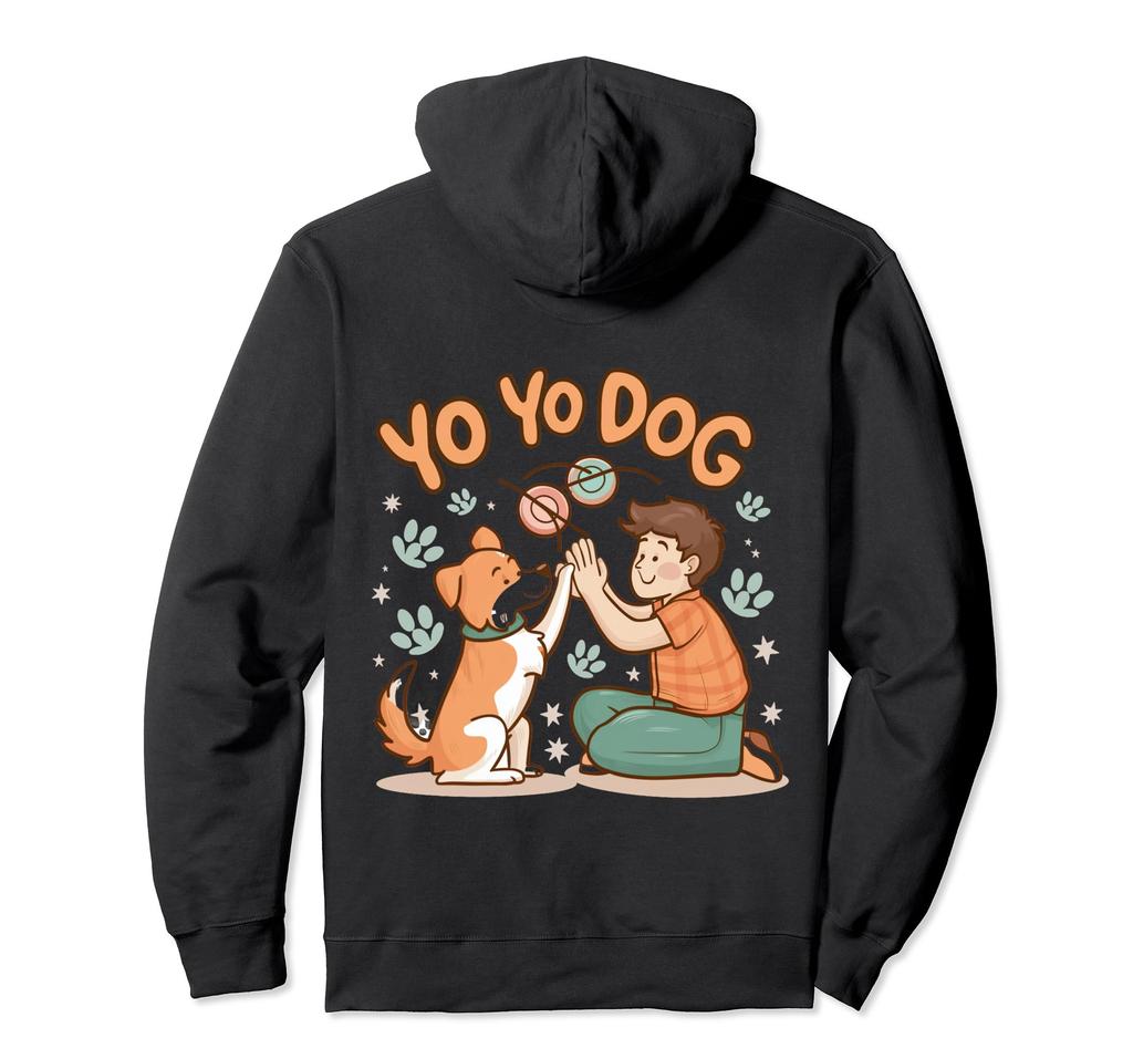 Charming Dog High Five Hoodie Yo-Yo