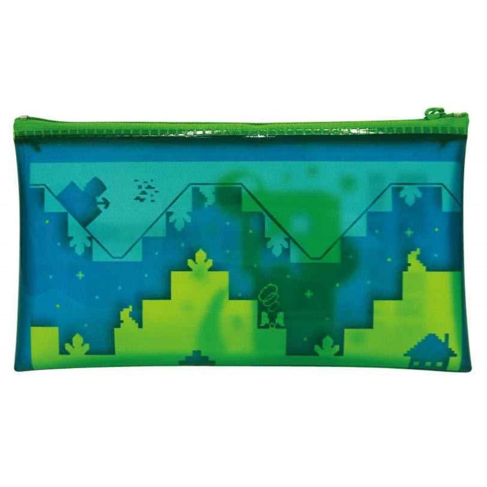 K Company Minecraft Виниловый плоский чехол Зеленый x W20 x (Paper Craft) MCT-PVF-GN H11.5 D1.8см