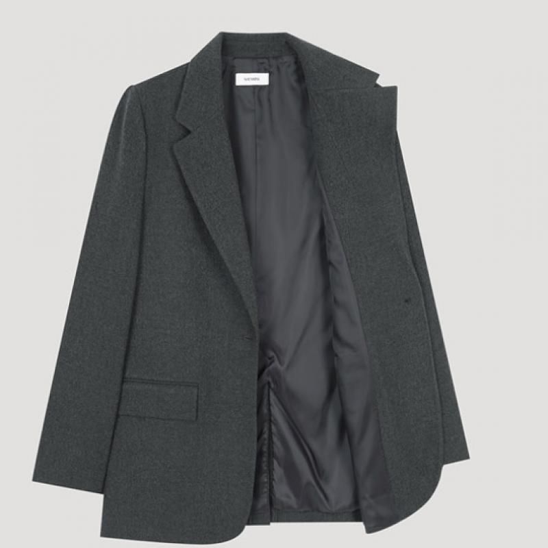  She S miSS  baSic Single One Button Jacket Swwjko42070 Mg