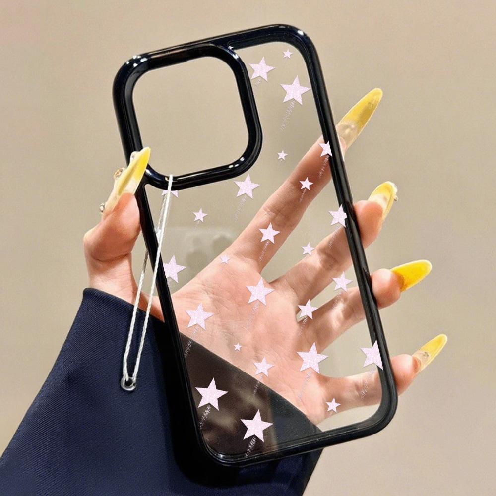 Acrylic Phone Case for iPhone 11 12 13 14 Pro 12 14 16 Pro Max for Samsung A16 A36 A56 S24 FE High-quality Painted Anti-fall Mobile Phone Case
