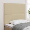 Headboard Light Green Gray 80 cm Corduroy Fabric