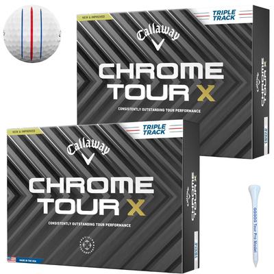 Мяч для гольфа Callaway CHROME TOUR