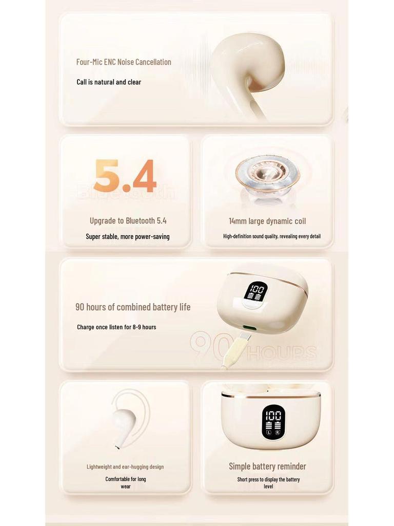 Беспроводные Bluetooth-наушники Burmester 2025 - Долгое время работы от аккумулятора, Готовы к спорту, Высокая точность звучания для всех полов