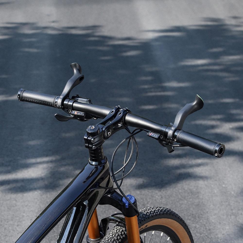 Bicycle Bar Ends Ergonomic Anti-slip MTB Mountain Bike Handlebar Ends for 21.8-22.8mm Handlebars