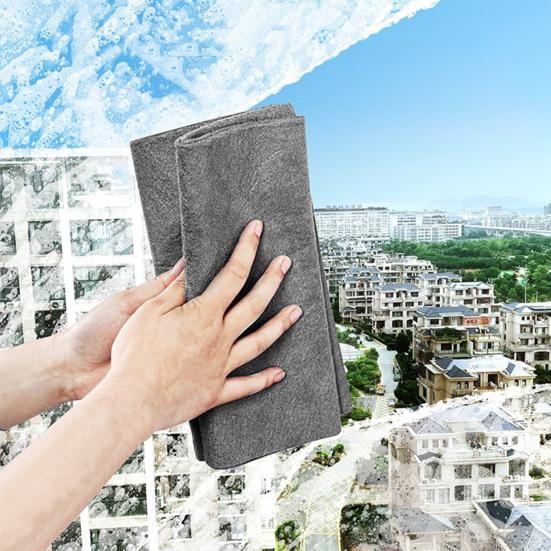 5 шт. Салфетка для протирки из микрофибры, хорошо впитывающая воду, утолщенная, быстросохнущая, для удаления пыли и масла, салфетка для протирки зеркал