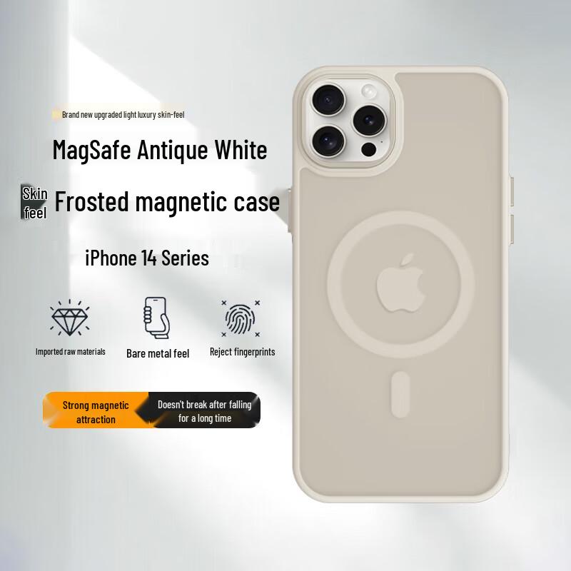 Матовый защитный чехол для iPhone с покрытием Soft-Touch MagSafe