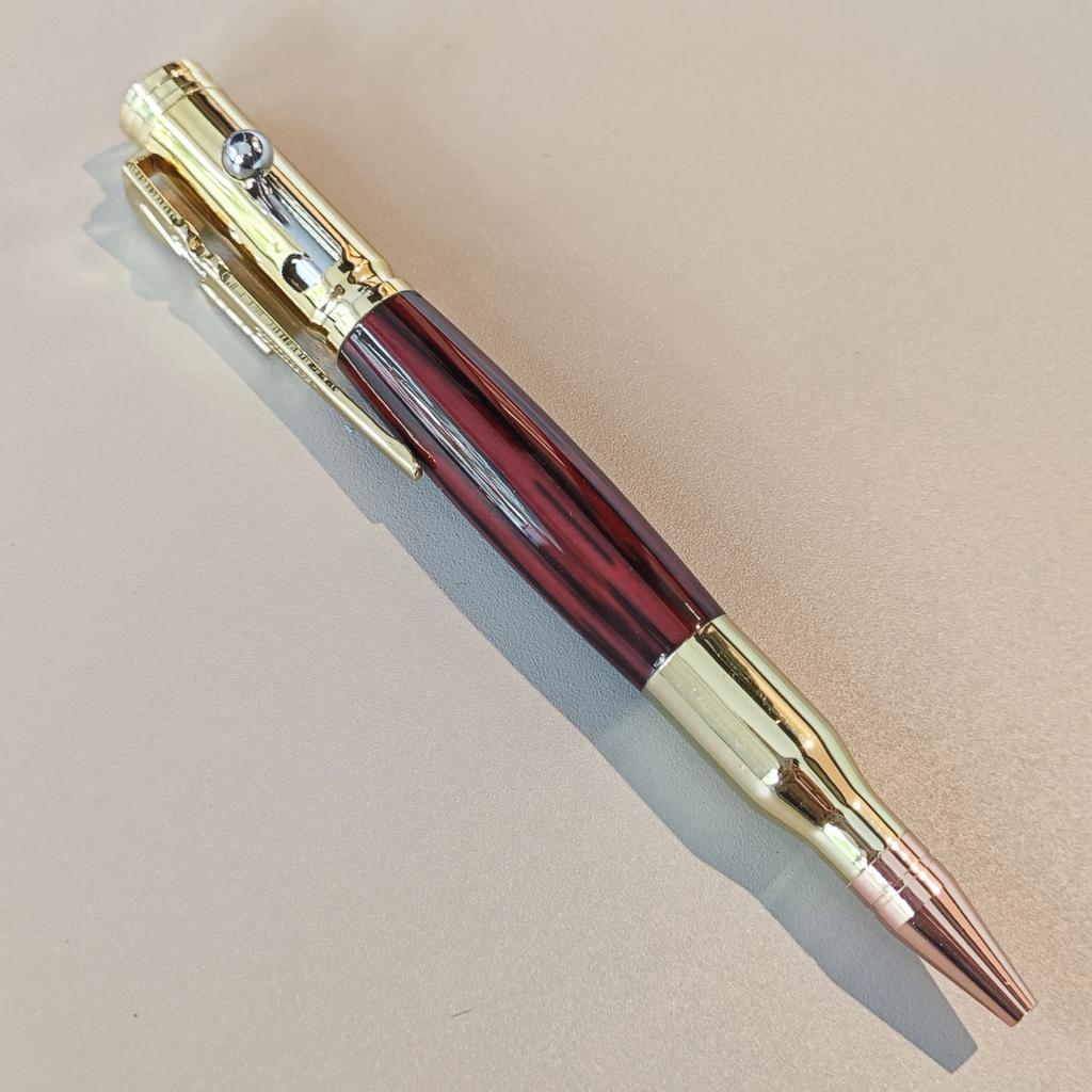 Bolt-Action Hardware Kit Style Ballpoint Pen - Clip Design,gift for Men,office