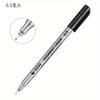 Drawn Design Sketch Needle Pen Black Micron Pen Waterproof Markers Fineliner Comic Art Supplies for Artist Nylon Soft Head Gloss Metallic Color Paint