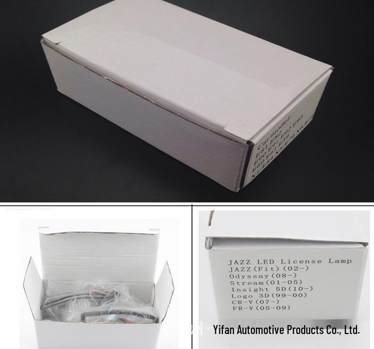 Светодиодная подсветка номерного знака Honda для JAZZ, Odyssey, Elysion, CRV, FRV, INS для кросс-граничного использования