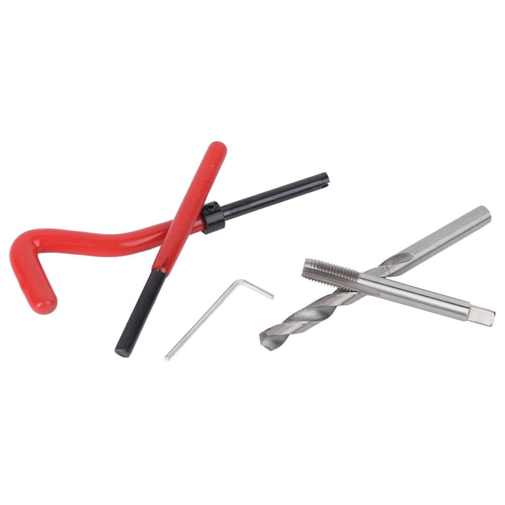 Набор для восстановления резьбы M8 25 шт. Метчик для нарезания резьбы Сверло Инструменты для ремонта поврежденной резьбы
