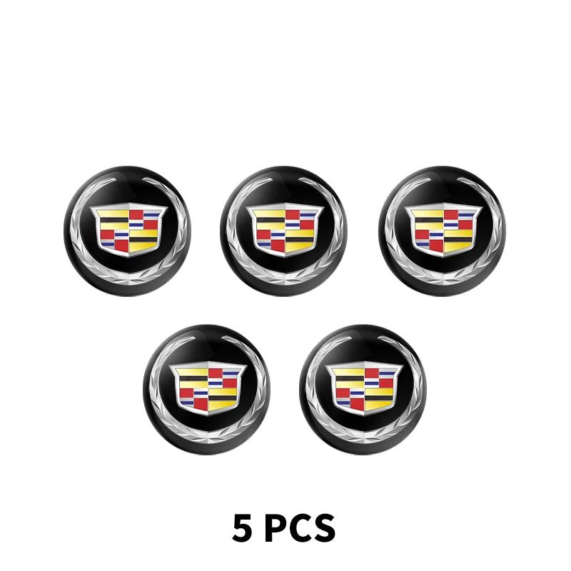 2/5/10 шт. 15 мм Наклейки на замочную скважину автомобильного замка Декор Защита для логотипа Cadillac Escalade CTS ATS SRX XTS XT5 STS CT5 CT6 BLS XLR