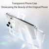 Роскошный прозрачный чехол для телефона iPhone 17 Pro Max Air, мягкий ТПУ, силиконовая задняя крышка, прозрачный чехол