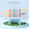 Montessori Fishbone Pegboard: Color Matching & Fine Motor Skills Puzzle for Children