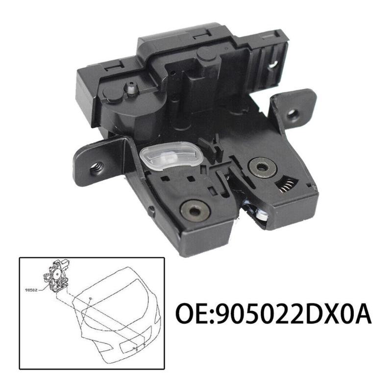 Защелка задней двери в сборе, привод замка багажника для Micra MK3 Qashqai J10, заменяет 905022DX0A 90502-2DX0A