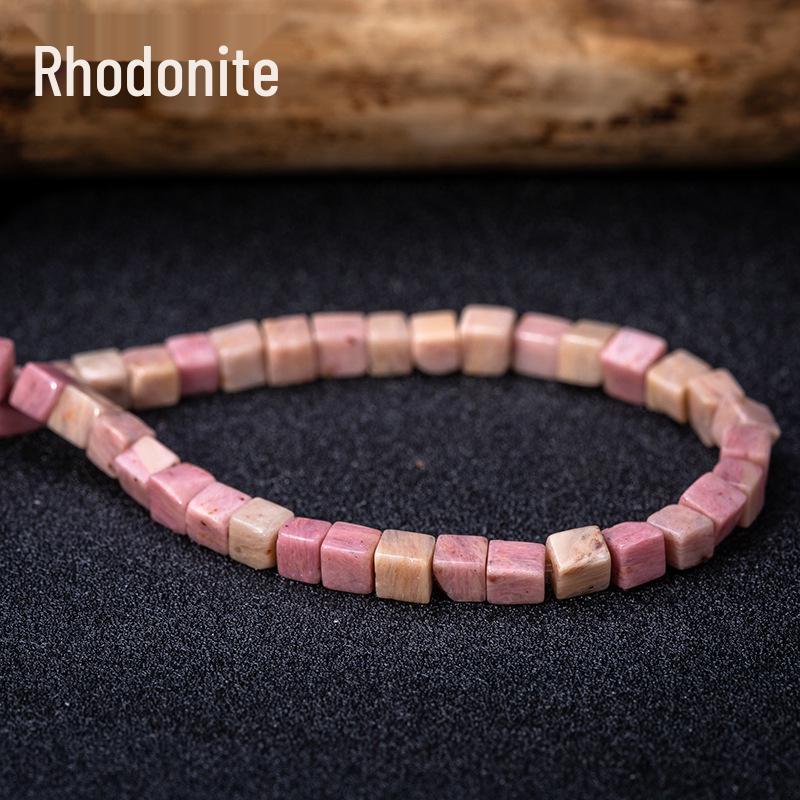 Кубики из натурального камня лазурита и бирюзы 4 мм – Креативный стиль